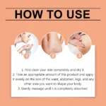 Hot Body Slimming Cream Anti Cellulite Fat Burner Tightens Belly Anti Sagging Sweating Enhancer - Image 6