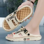 Summer Men's Massage Slippers Indoor Outdoor Sandals Beach Comfortable Soft Slides - Image 5