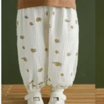 New Designer Printing Trousers Baby Unisex Cute Harem Pants - Image 5
