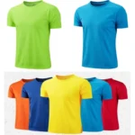 Men Women Quick Dry Short Sleeve Sport T Shirt Gym Jerseys Fitness Shirt - Image 6