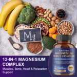 Magnesium Complex 700mg 12 in 1 with Glycinate Citrate Malate Oxide Taurate Aspartate - Image 5