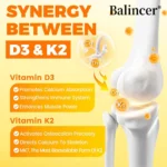 Vitamin D3 5000 IU & K2 MK7 100mcg, Infused with Virgin Coconut Oil, 2 in 1 Formula, Non-GMO | No Gluten - Image 4