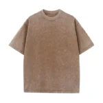 Men's Summer T-shirt 230G Heavy Cotton Vintage Washed T-Shirts Oversized Short Sleeve - Image 6