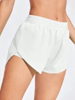 Yoga Shorts Women Fitness Elastic Running Workout Short Leggings - Image 3