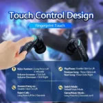 Lenovo GM2 Pro Wireless Headphones Touch Control Game Bluetooth Earphones Noise - Image 5