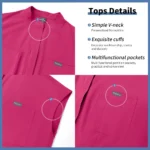Niaahinn Operating Room Scrub Uniform Full Outfit & Veterinary Nurse Uniform - Image 3