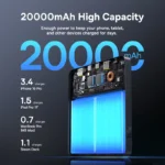 Baseus 100W Power Bank 20000mAh Capacity PD Fast Charging Battery Charger Powerbank - Image 2