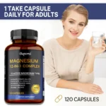 Magnesium Complex Capsules - Support Muscle, Bone, Heart Health, Improve Sleep - Image 5