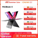 CHUWI MiniBook X Intel N150 2-in-1 Tablet Laptop Ultra-slim Touch Screen Laptop