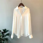Summer Shirts And Blouses Woman Casual Top Autumn Winter Korean Long Sleeve - Image 2