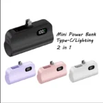 Mini Capsule 50000mAh High Capacity Power Bank Portable Wireless - Image 2