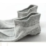 6 Pairs 1-12T Children Cotton Socks Spring Summer Boys Girls Mesh Socks Black White Grey Kids Socks - Image 6