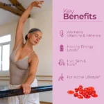 Women's Daily Multi Capsules - Antioxidant, Daily Multivitamin To Support Energy and Immune Health - 120 Capsules - Image 3