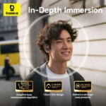 Baseus Eli 2i Fit Open-Ear Earphones True Wireless Bluetooth 6.0 Ear Hooks Earbuds - Image 3