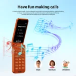 SERVO X9 PRO 3 SIM Card Foldable Mobile Phone Magic Voice Speed - Image 3