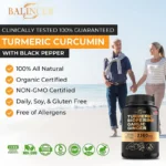 Turmeric Curcumin with Black Pepper for Optimal Absorption, Best Vegan Joint Support Supplement - Image 5