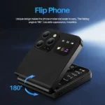 SERVO A50 PRO Foldable Mobile Phone Auto FM Radio Call Record Cellphone 2.4" Type-C - Image 2