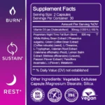 Slimming Capsule Night Time Fat Burner for Weight Loss, Boost Metabolism, Suppress Appetite Diet - Image 2