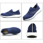 Breathable Safety Shoes Man Steel Toe Anti-Puncture Reinforced Sole Men's Work Shoes - Image 6