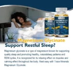 Alxfresh Magnesium Glycinate 500mg Capsule Zinc Vitamin D3 B6 for Muscle, Joint, Nerve Sleep Quality - Image 5