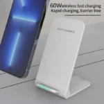 Wireless Charger Station For iPhone 15 14 13 12 11 Pro Max 11 Phone Stand - Image 2