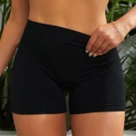 Fitness Shorts Female Tight Cycling Yoga Breathable Sports Pants High Waist - Image 4