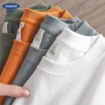 Dukeen 280gsm Oversized Heavy T-Shirt for Men Summer Short Sleeve