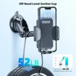 Universal Car Phone Holder Multifunctional Dashboard Windshield Air Vent Mount Sucker Phone - Image 5