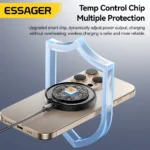 Essager Magnetic Wireless Charger With Holder 15W Fast Charging For iPhone16 15 14 13Pro Max - Image 5