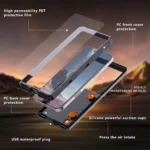 Shellbox Waterproof Phone Case for 6.9' Devices Transparent Universal Touch Screen Underwater - Image 6