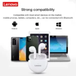 Original Lenovo HT38 Wireless Headphones TWS Bluetooth Earphones - Image 6