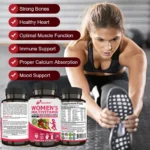 Women's Multivitamin - Overall Health and Immune Support, Bone, Heart, Muscle, Skin Health - Image 3