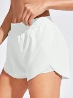 Yoga Shorts Women Fitness Elastic Running Workout Short Leggings
