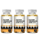Calcium Magnesium Zinc Soft Capsules Vitamin D3 Supplement Softgels for Daily Wellness Support - Image 6