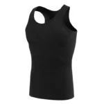 1/3 Pack Four Seasons Men's Cotton Joker Vest Teenagers Simple Fit Sports Fitness - Image 4