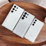Luxury Soft Transparent Card Holder Bag Phone Case For Samsung Galaxy - Image 4