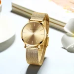 HANNAH MARTIN Brand Quality Stainless Steel Japan Quartz Movement Waterproof Women Watch