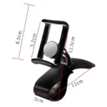 360 Rotatable Car Phone Holder Universal Cell Phone Stands Car Rack Dashboard Support - Image 6