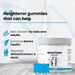Calcium Vitamin D Gummies for Kids Adults Bone Health Support with Magnesium Zinc - Image 3