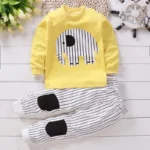 Kids Clothes Children Sets Children's Clothing Boys Girls CottonAutumn winter Clothing Pants - Image 3
