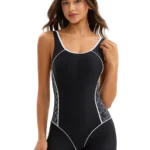 2025 New Plus Size Sports Swimwear Women One Piece Swimsuit Female Professional Swimming Suit