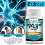 Magnesium Citrate Supplement - Supports Heart, Muscle, Nerve, Bone Health, Promote Energy Metabolism - Image 5