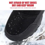 Men's Winter Waterproof Insulated Shell Warm Inner Comfortable Outdoor Snow Boots - Image 3