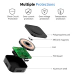 Portable Magnetic Watch Wireless Fast Charger for iWatch series 9 8 7 6 5 SE Type C - Image 3