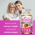 Daily Multivitamin for Women Capsules - Multivitamin and Multimineral Supplement for Skin Hair - Image 3