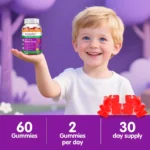 Kids Multivitamins Gummies - with Omega 3, Promote Brain Development, Enhance Immunity - Image 6