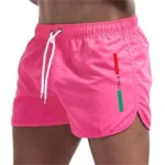 New men's quick-drying beach shorts fitness shorts summer swimwear - Image 4