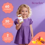 Kids Gummy Vitamins - Fruit - Non-GMO & Vegan Complete Children's Multi - Vitamins A, B, C, D, E - Image 6