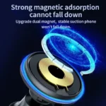 Magnetic Car Wireless Charger RGB For iPhone12 13 14 15 16 17 Pro Max Macsafe Car Phone Holder - Image 6