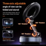 Vacuum Magnet Bracket Upgraded Version Multi-angles Adjustment Strong Car Navigation Phone Holder - Image 4
